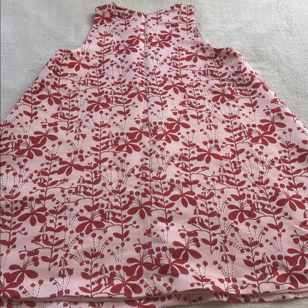 Anthropologie Cynthia Rowley Chestnut Hill Red Motif Mini Swing Dress NWT - Picture 14 of 16